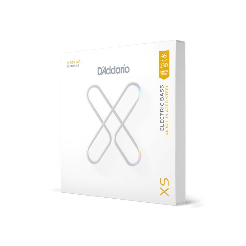 D'Addario XSB Hybrid Light 5-str. 045-130 Multiscale