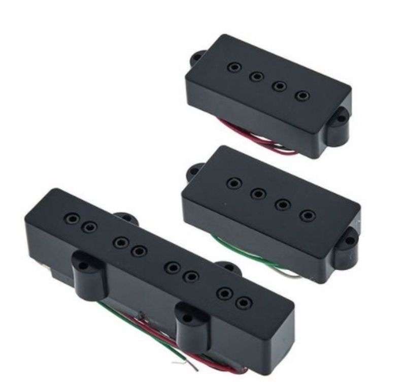 DiMarzio DP126BK Model P+J (set)