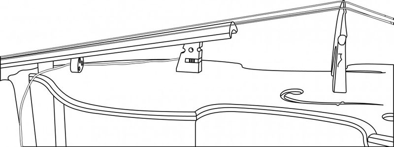 REMIC D5400LB Live mic. for double bass