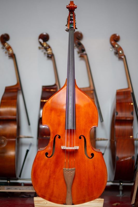 Rumensk kontrabass (3/4) gambeform