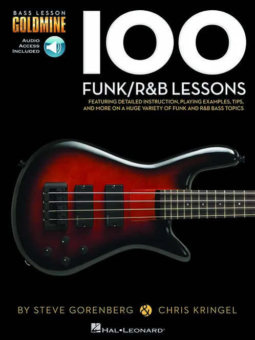 Hovedbilde Bass Lesson Goldmine 100 Funk/R&B Lessons