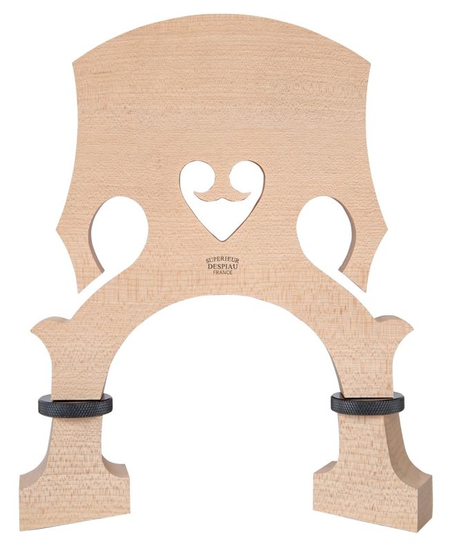 Despiau Double Bass Bridge, Height Adjustable 3/4